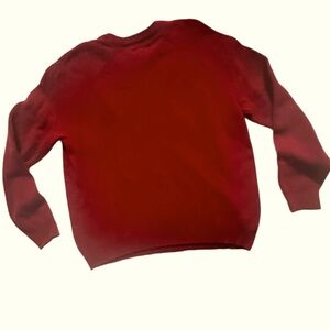Red Lambswool Sweater. Perfect for the coming holidays! XL (check measurements)